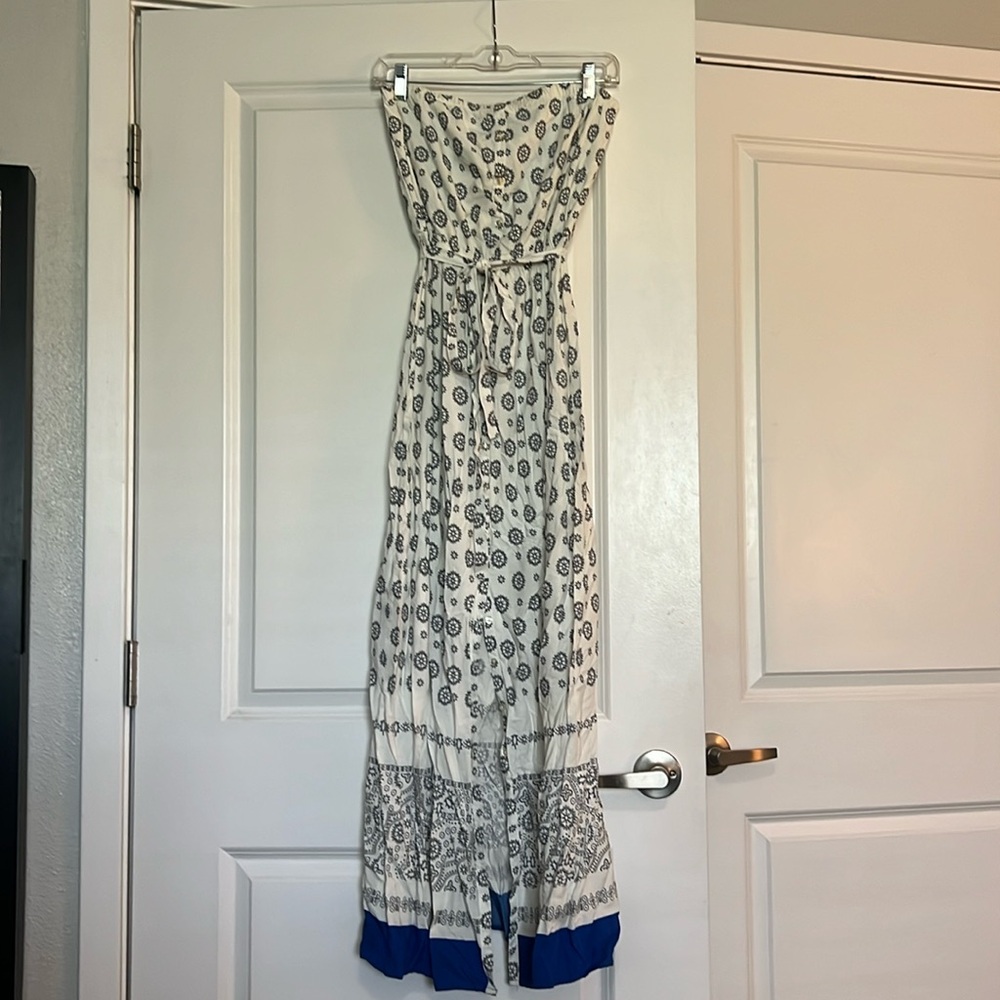 Strapless Maxi Dress